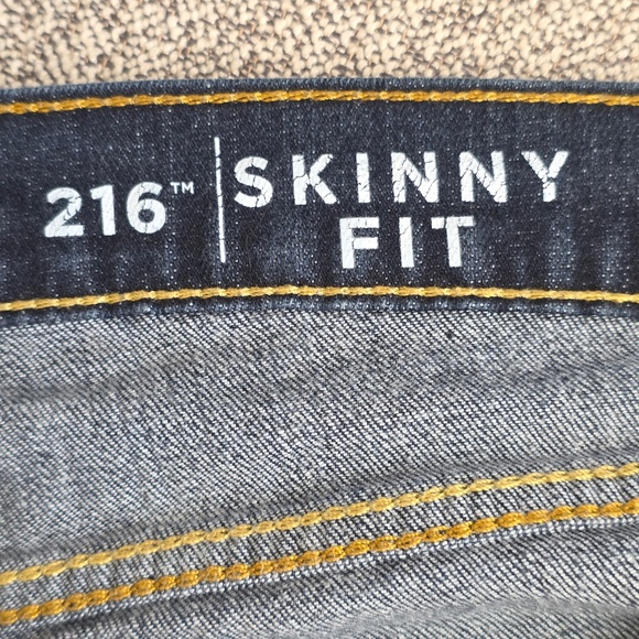 Denizen from Levi's 216 Skinny Fit Dark Wash Jeans - 36x30 - Picture 5 of 7